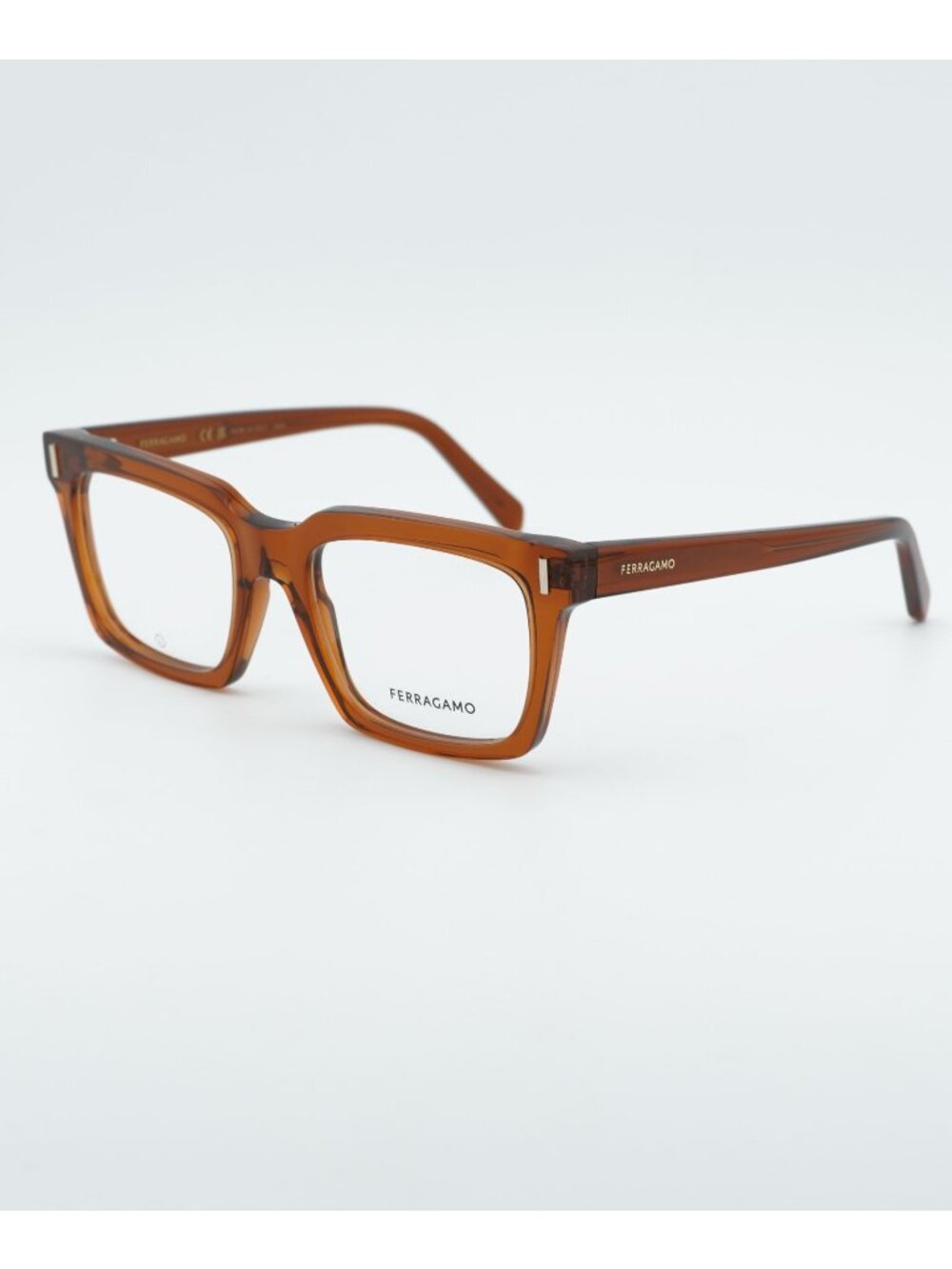 Salvatore Ferragamo SF2993 232 Eyeglasses Brown 53mm Square Frame